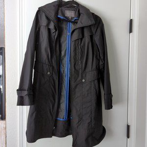 Cole Haan black trench coat